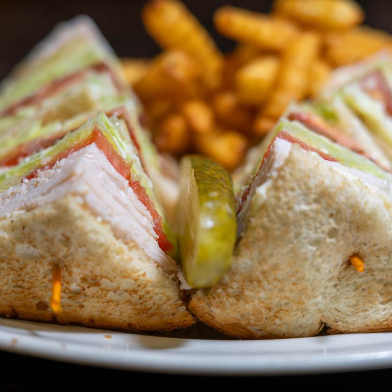 menu item 9 of 12, Turkey Bacon Club