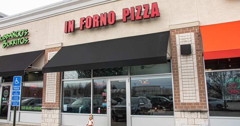 Exterior, front view to restaurant