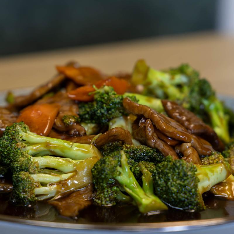 menu item 11 of 14, Beef with Broccoli