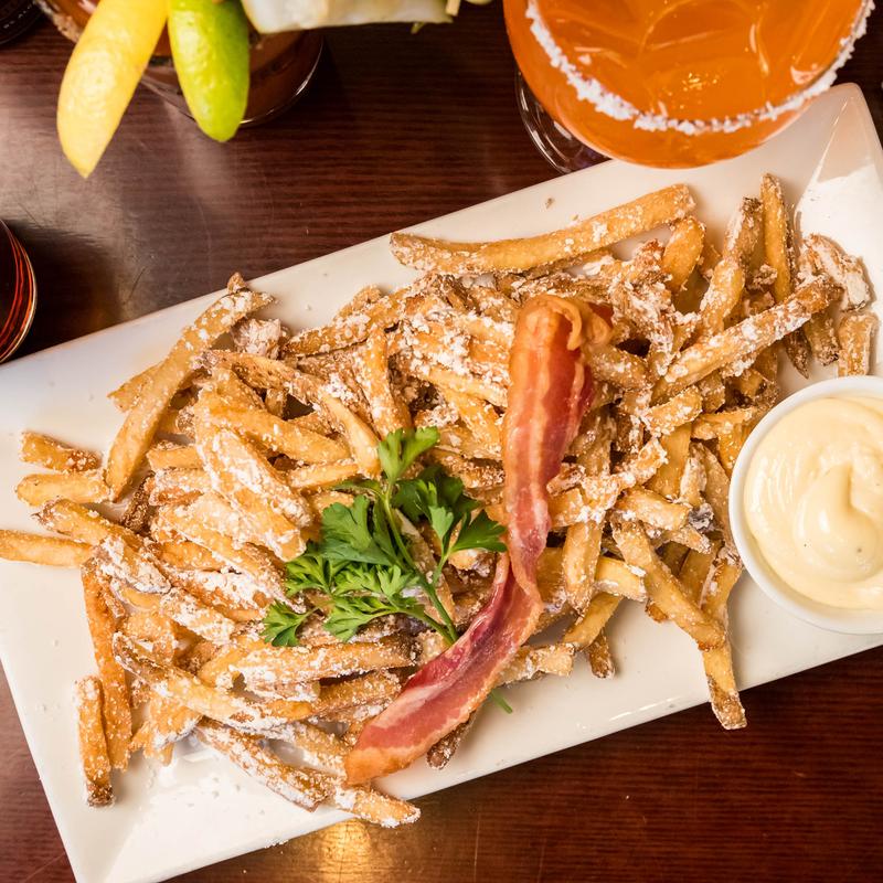Bacon Dusted Fries photo