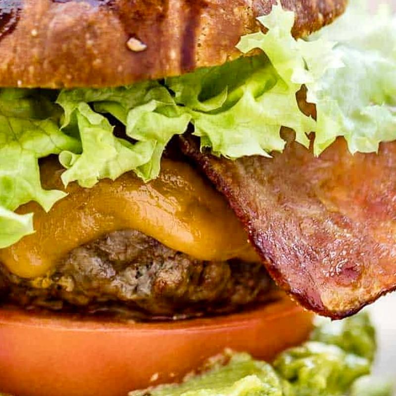 Smoky Chipotle Bacon Cheeseburger photo