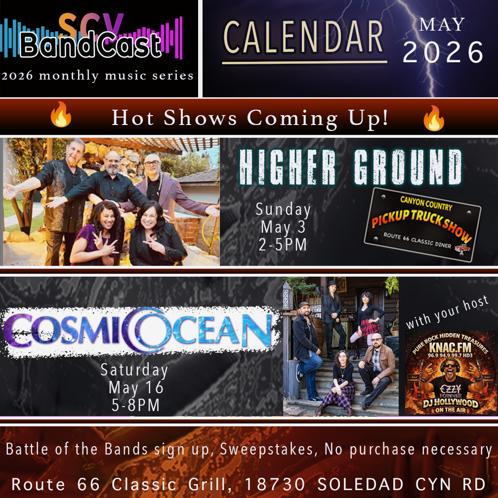 Live music and truck show today 2pm Sunday May 3rd