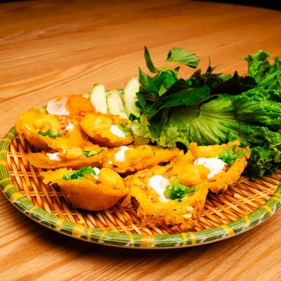 Mini Vietnamese Crepes.