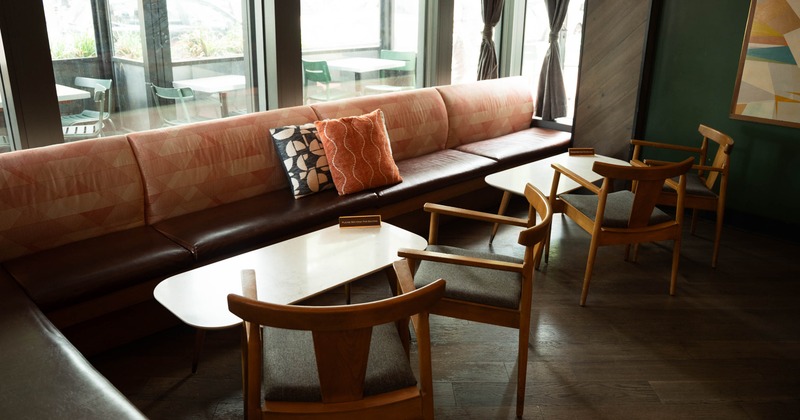 Interior, seating place near window