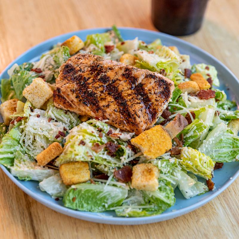 Blackened Salmon Caesar Salad photo