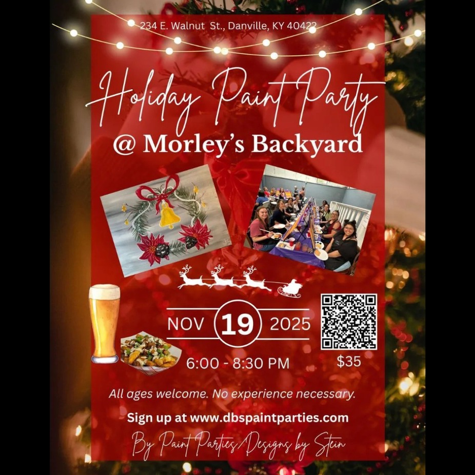 Holiday Paint Party event photo