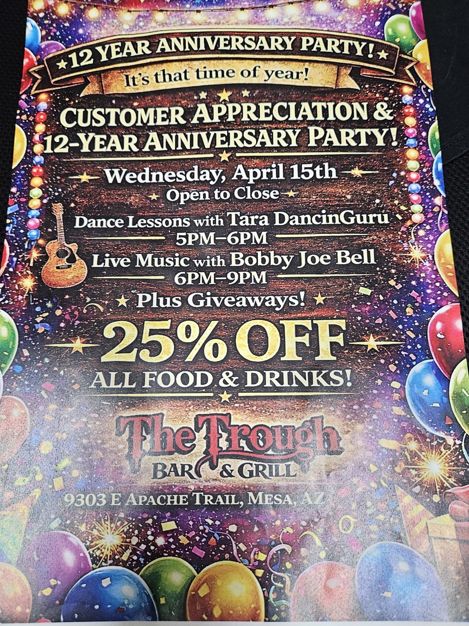 Customer Appreciation & 12 Year Anniversary event photo