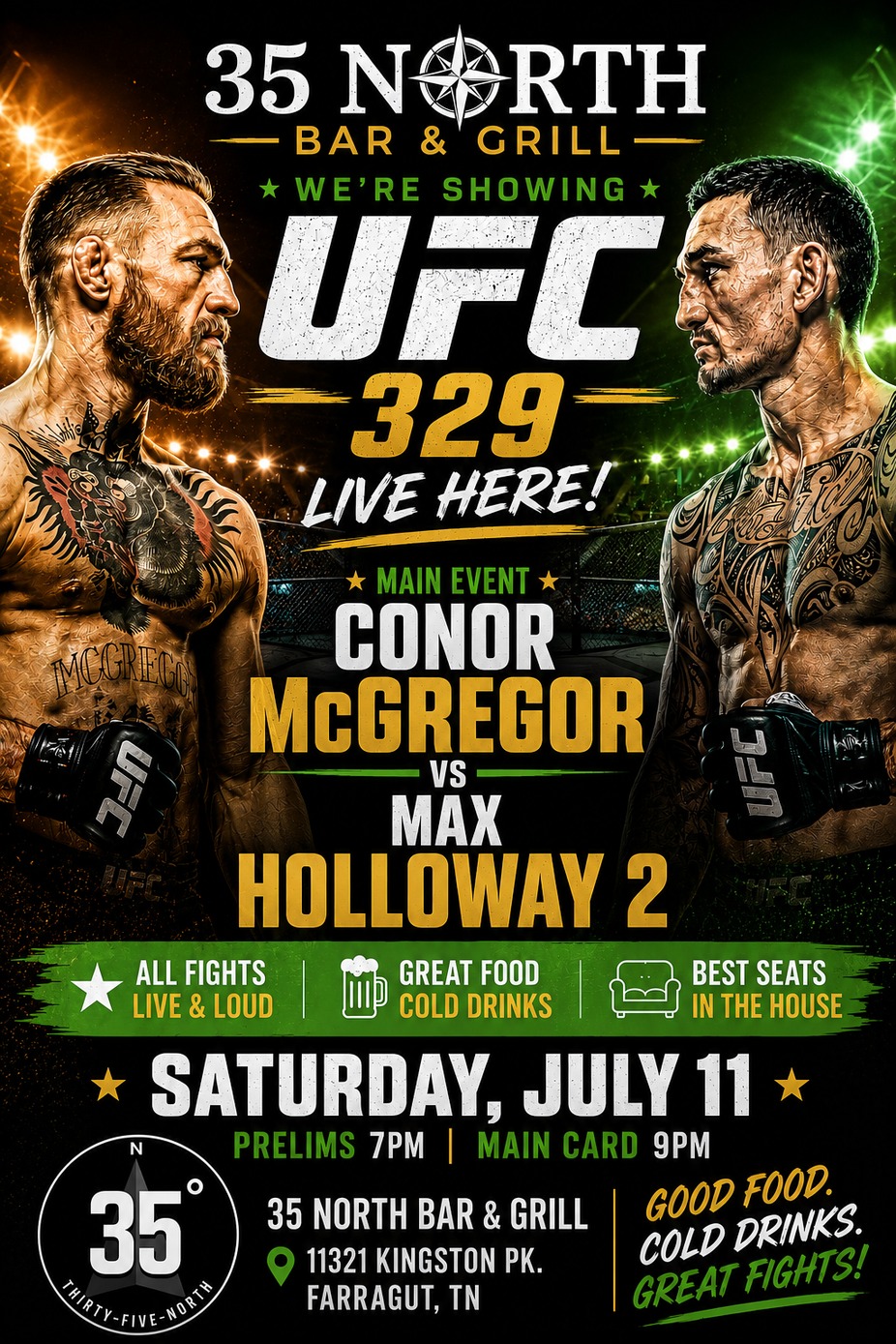 UFC #329 event photo