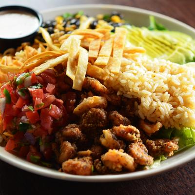 Tex Mex Shrimp Salad.