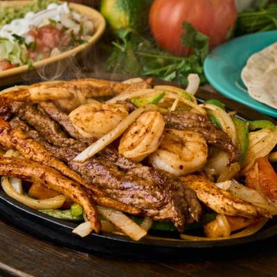 Mixed fajitas.