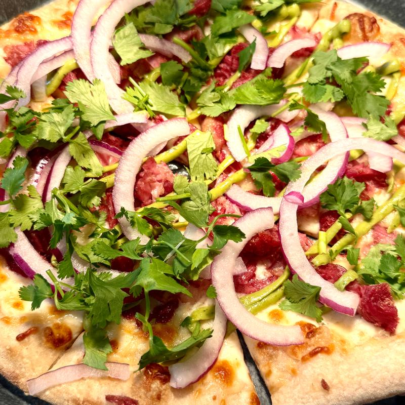 menu item 42 of 64, Carnitas Flatbread (CG)