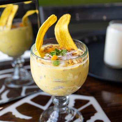 Leche de Tigre Amarillo.