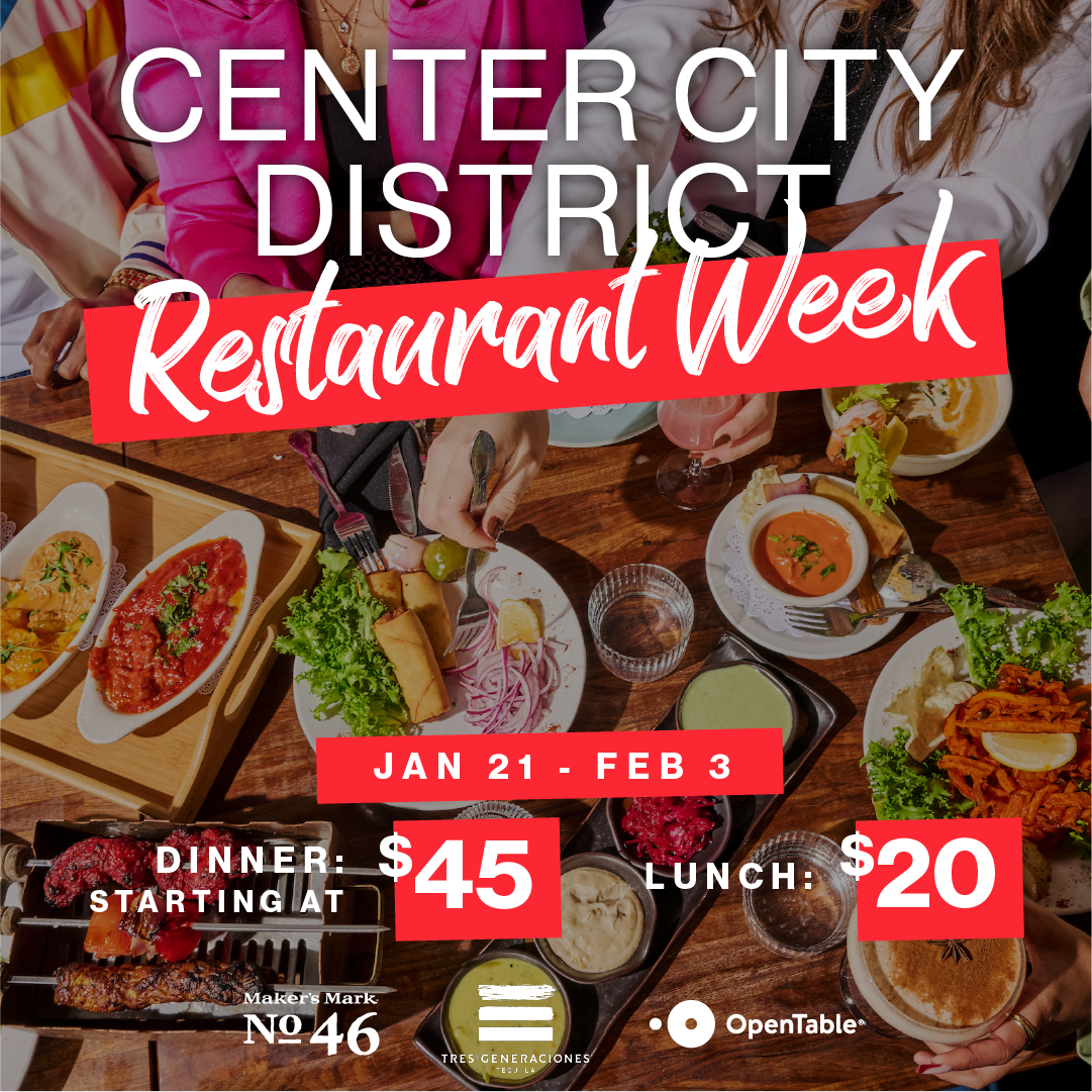 Restaurant Week Announcement