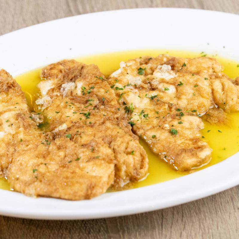 menu item 4 of 9, Chicken Francaise