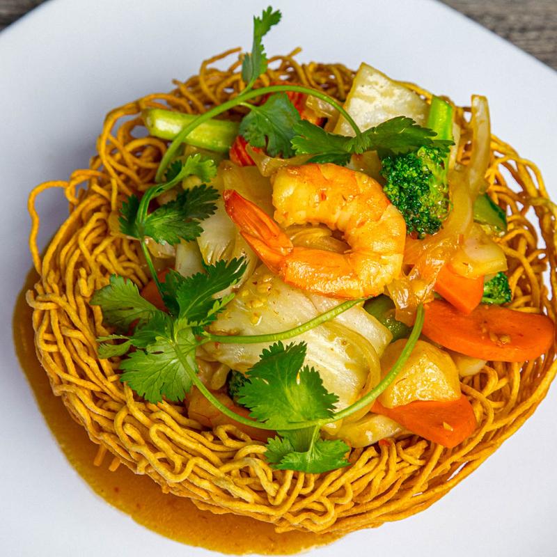 menu item 3 of 11, M1. Pan-Fried Seafood & Vegetable