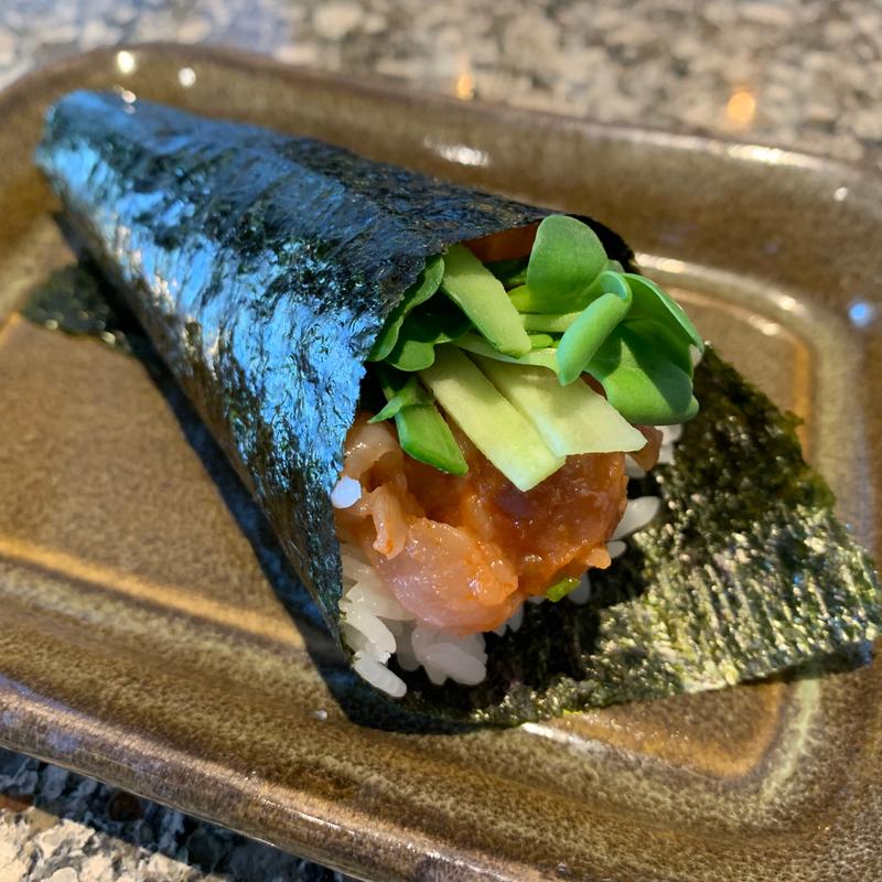 Spicy Hamachi Hand Roll photo