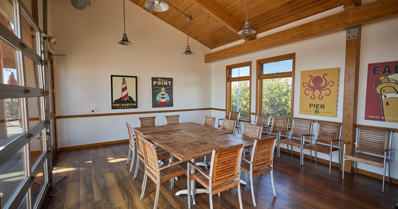 Interior, dining area