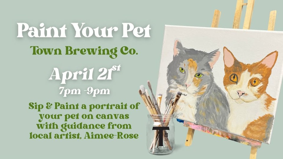 Paint Your Pet Night with Aimee-Rose event photo