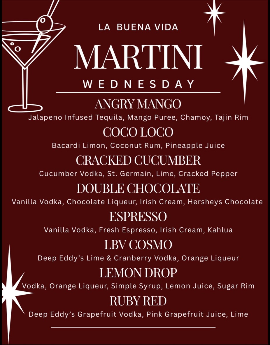 Martini Wednesdays event photo