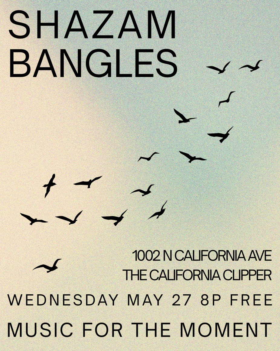 Shazam Bangles event photo