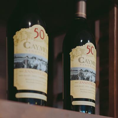 Bottles of red wine.