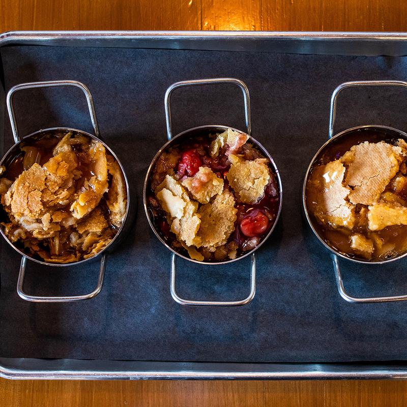 menu item 14 of 19, Peach Cobbler