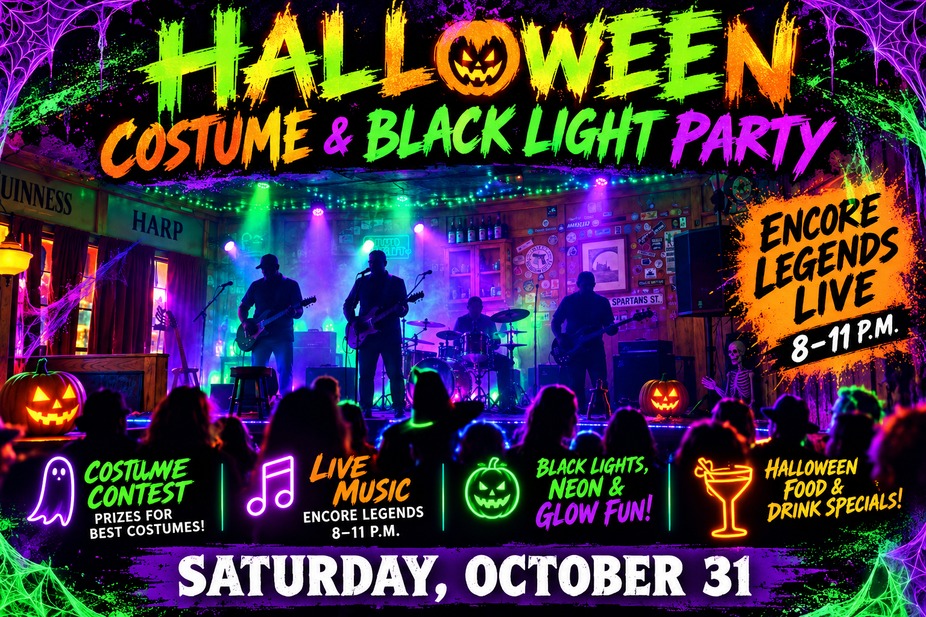 🎃👻 HALLOWEEN COSTUME & BLACK LIGHT PARTY AT MICKEY'S! 💚💜 event photo