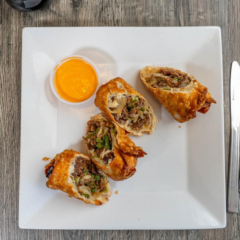 menu item 3 of 20, Philly Steak Egg Rolls