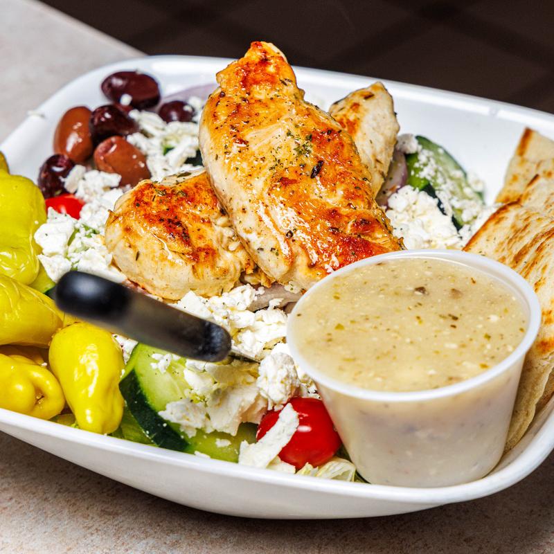 menu item 4 of 5, Chicken Greek Salad