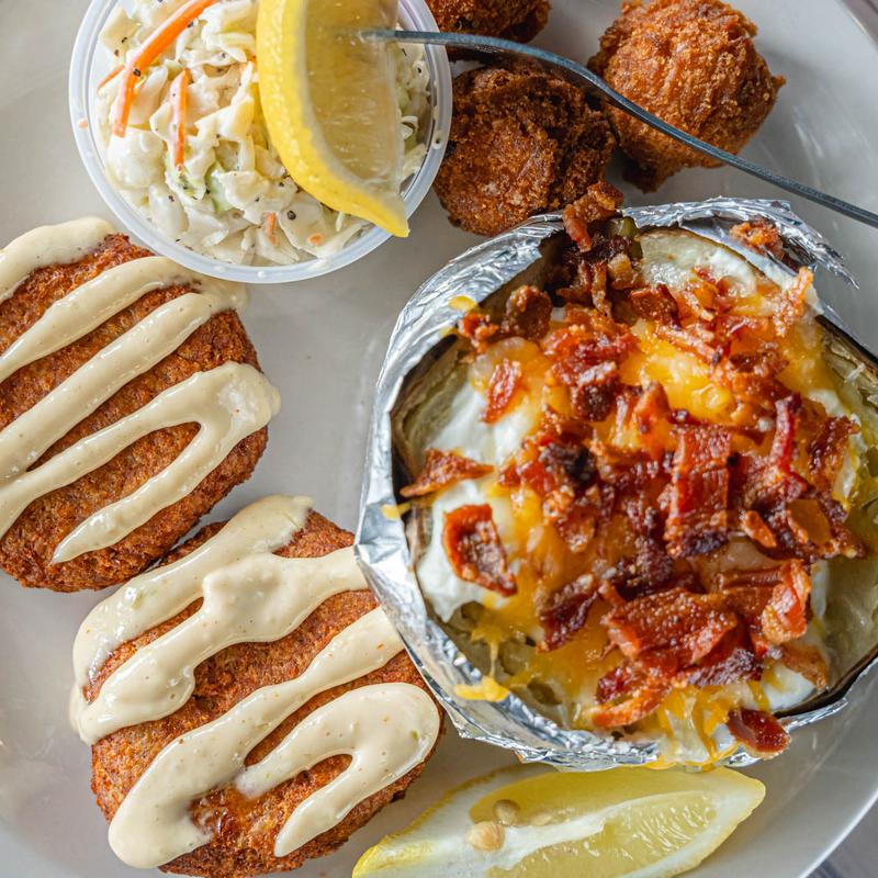 Crab Cake Appetizer photo