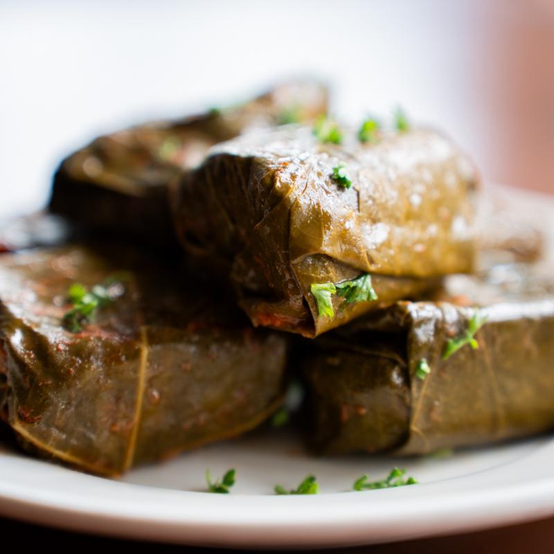 menu item 9 of 15, Dolmadakia