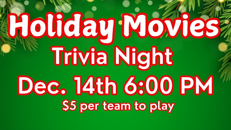 Holiday Movies Trivia event photo