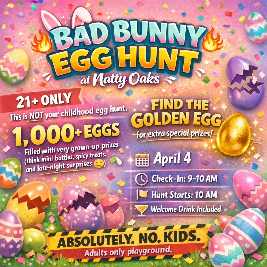 Bad Bunny Egg Hunt event photo