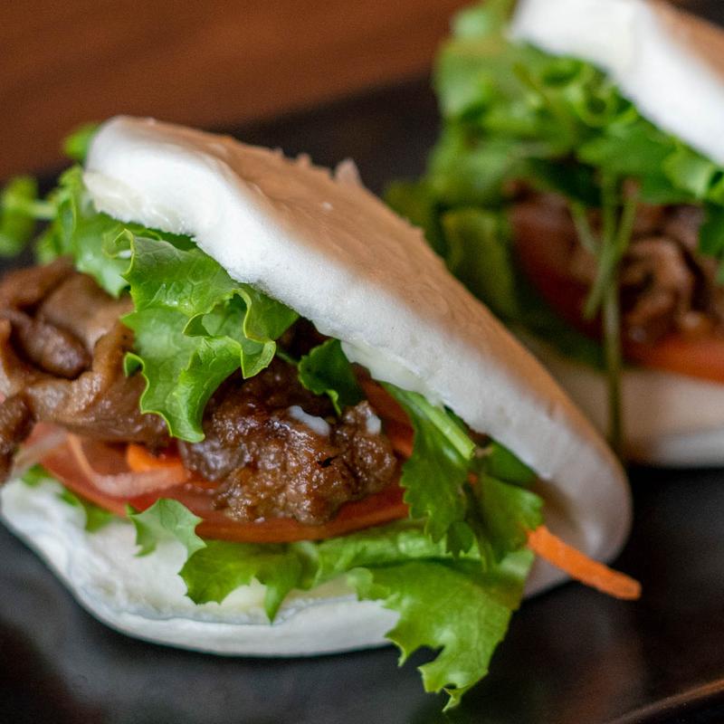 A8. Steamed Bao Bun w/ Grilled Pork photo