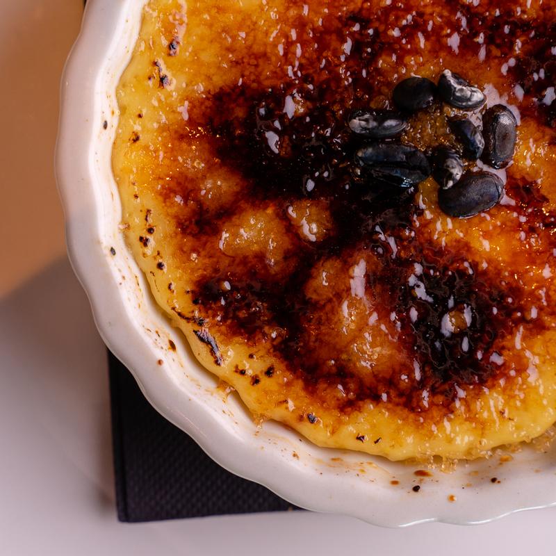 Espresso Crème Brulee (v/gf) photo