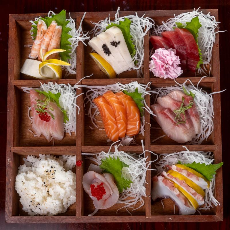 menu item 16 of 49, *Sashimi Deluxe