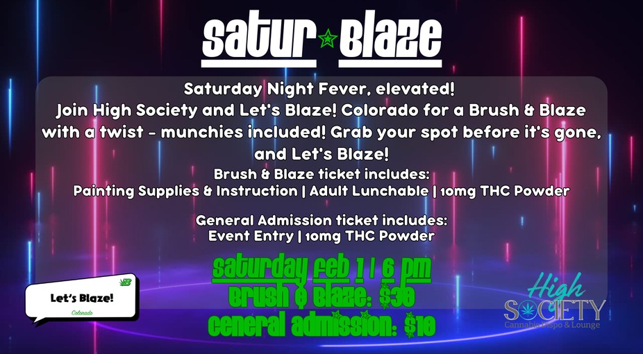 Satur-Blaze: Brush & Blaze event photo