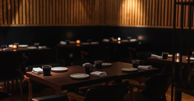 Interior, dining area