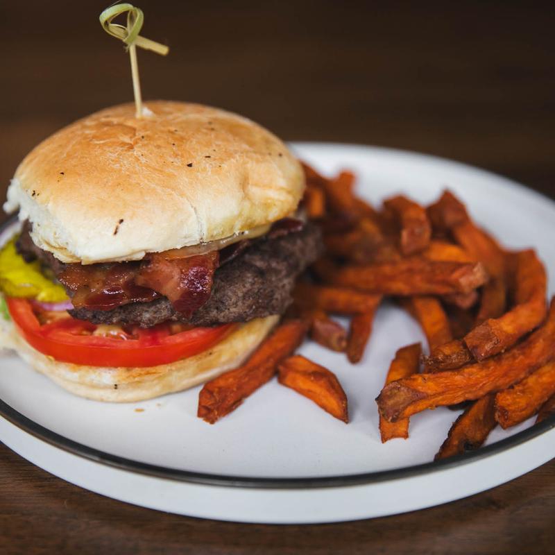 Cheddar Bacon Bison Burger photo