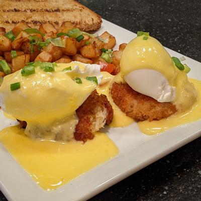 Crab Cake Benedict photo