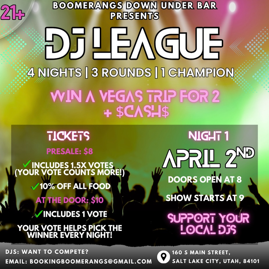 DJ League Night 1! event photo