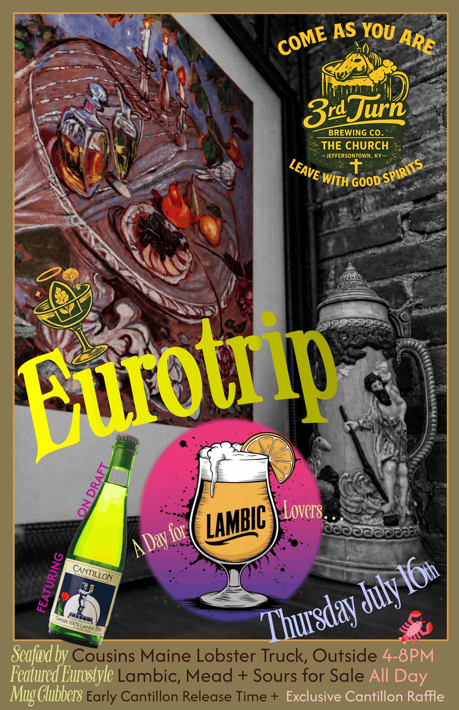 EUROTRIP with CANTILLON LAMBIC RELEASE event photo