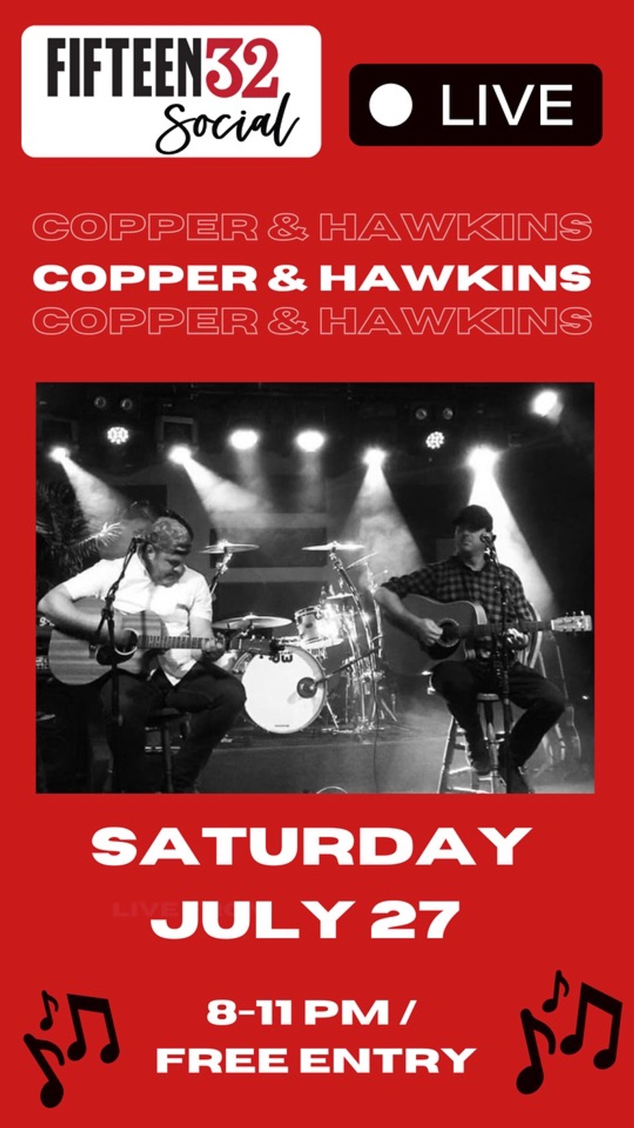 COPPER & HAWKINS LIVE event photo