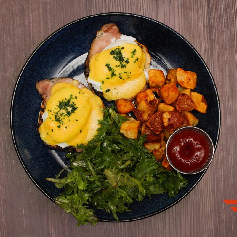 Traditional Eggs Benedict photo