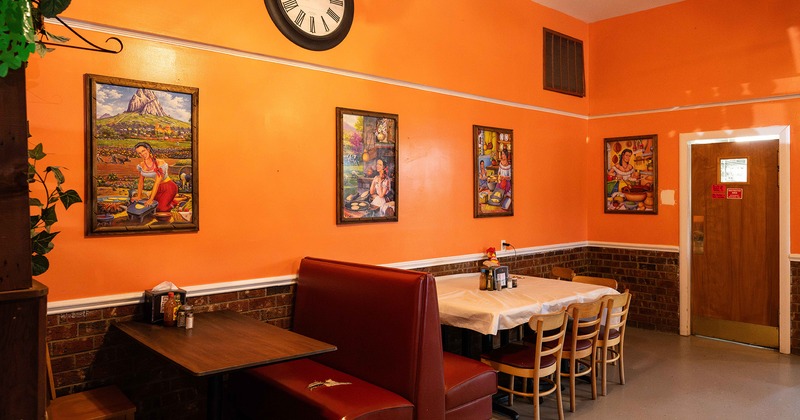 Interior dining area