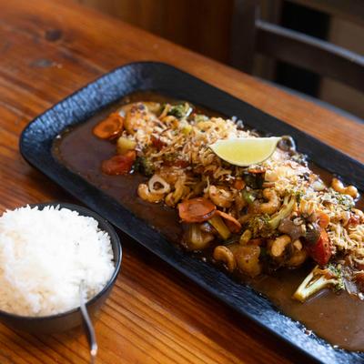 Thai Pearl Cashew Nut Stir Fry.