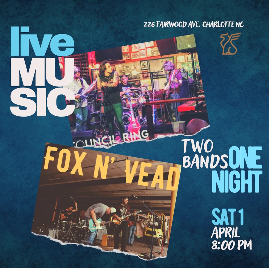 LIVE MUSIC ft. Council Ring + Fox N' Vead event photo