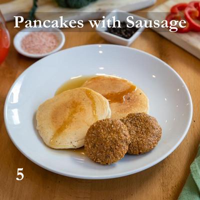 Pancakes with Sausage