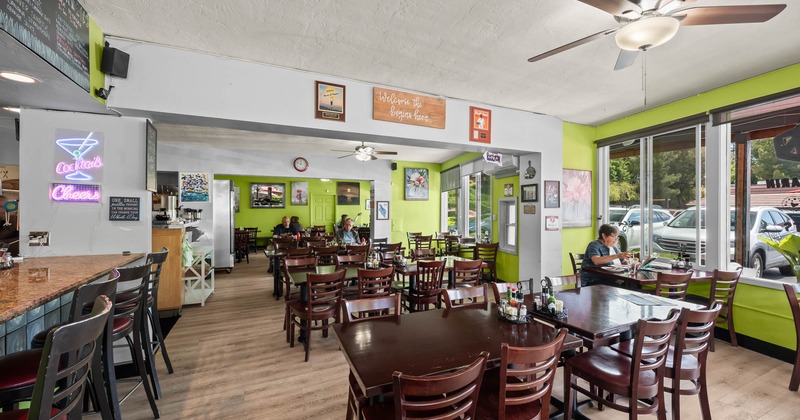 Interior, seating area