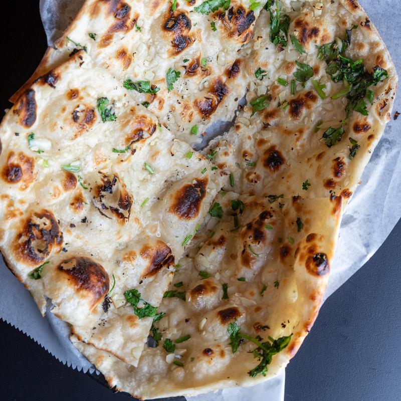 menu item 13 of 16, Garlic Naan